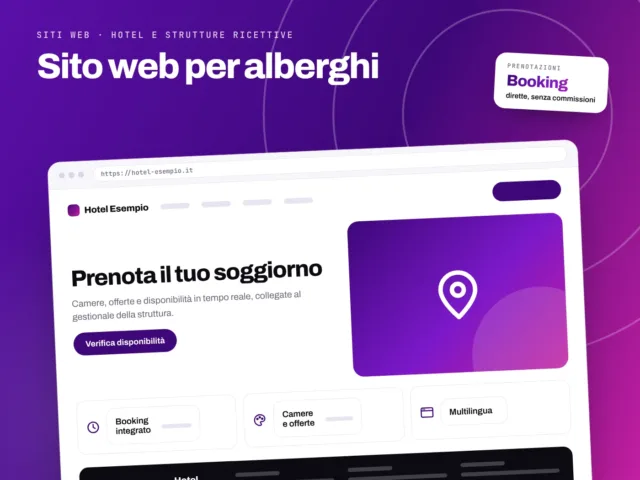 Sito Web per alberghi - servizio S.C.F. Group