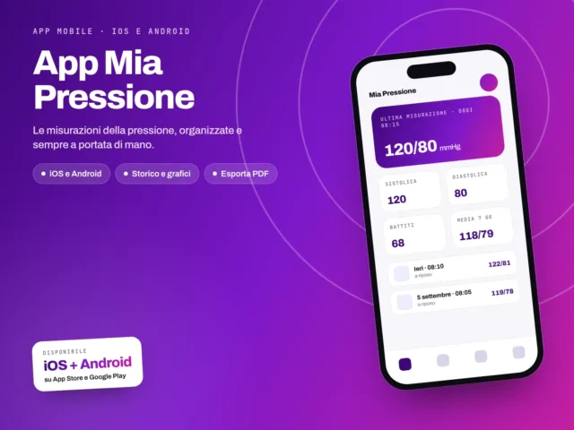 App Mia Pressione - servizio S.C.F. Group