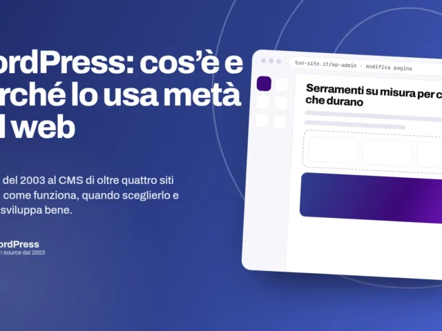WordPress: cos’è, come funziona e perché lo usa quasi metà del web