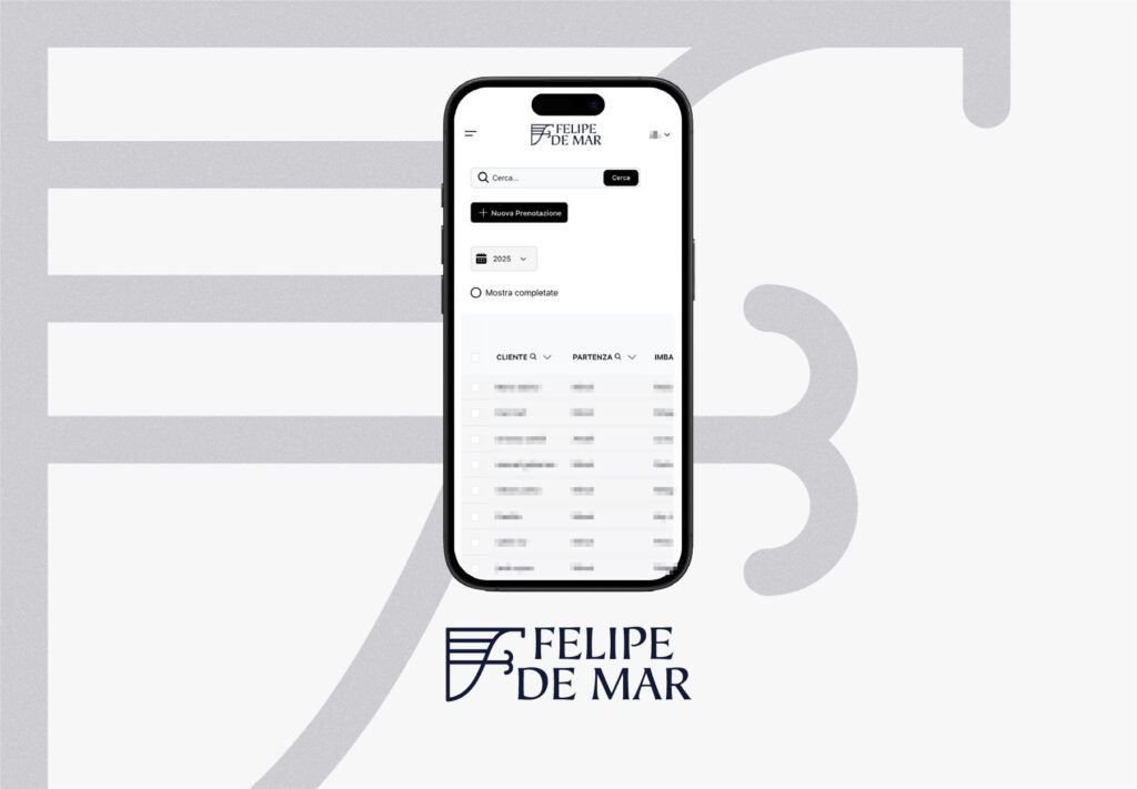 Il CRM Felipe de Mar – Reminder Prenotazioni